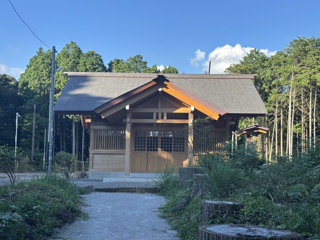 野上神社　本殿の写真