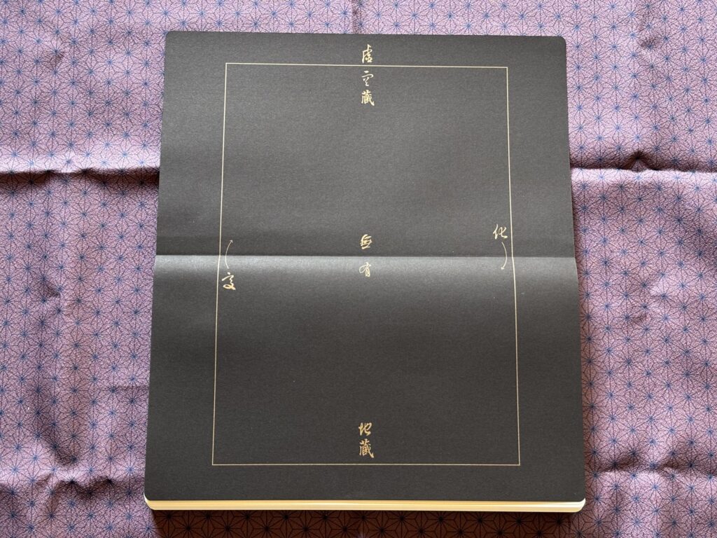 循環ノートの見開き写真